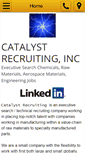 Mobile Screenshot of catalystrecruiting.com